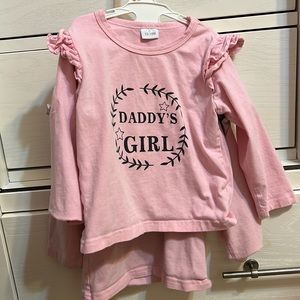 Daddy’s girl 2 pack tees